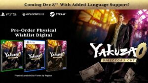 Yakuza 0 Director’s Cut Gets a Release Date for Xbox, PlayStation, and PC